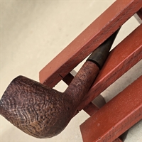 pibe-klassisk-nubret-hoved-meleret-brunt-sort-mundstykke-genbrug-